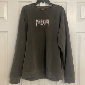 Yeezus tour crewneck